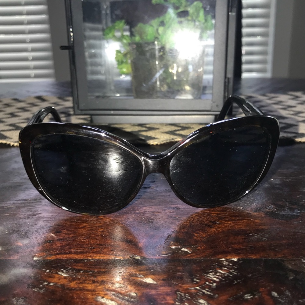 MARC JACOBS Havana Gold Trim Sunglasses